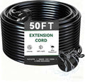 Blackcow Outdoor Power Extension Cord, 50 Ft, IPX6 Waterproof, Cold Weather & by Blackcow