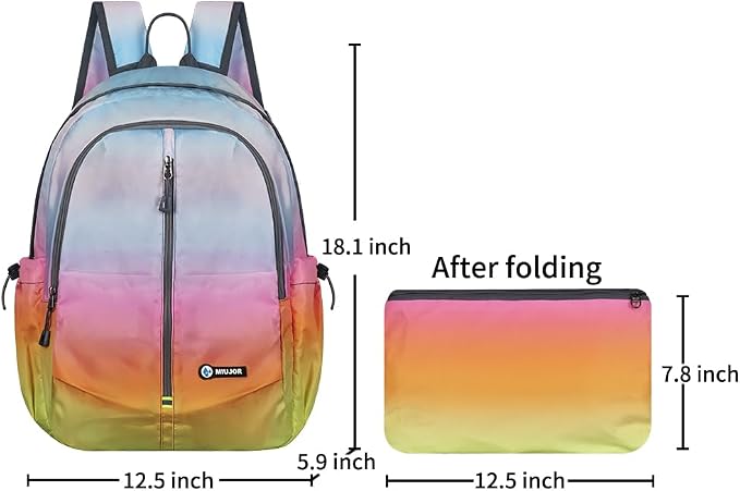 Lightweight Packable Foldable Backpack，Hiking backpack，Travel Backpack - Image 2