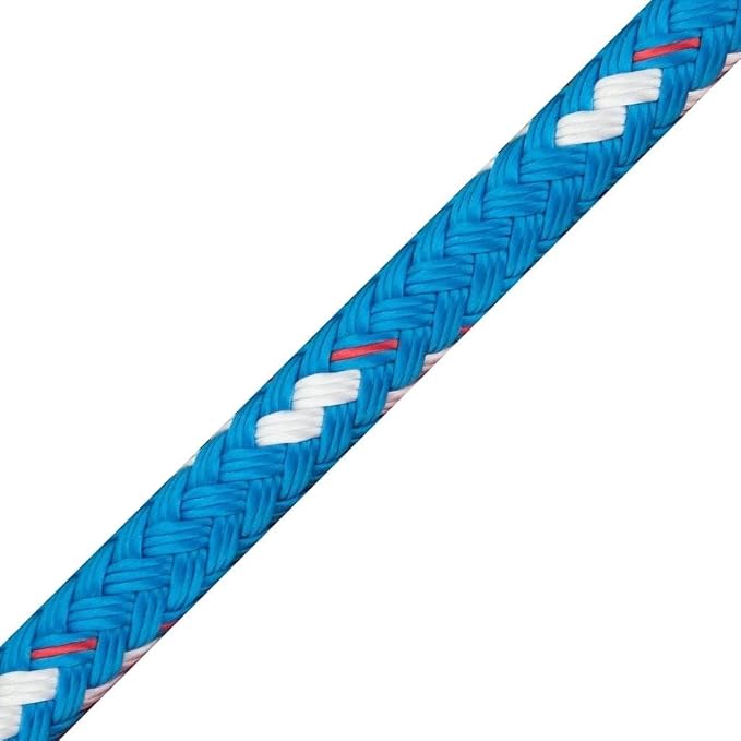 New England Ropes 1/4in Sta-Set Solid Red 30 Feet Long - Image 4