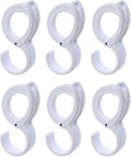 White Hanging Hooks, Table Edge Hook, Hook Clip, Hanging Clips Hook, Windproof by Artist+Unknown