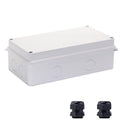 Junction Box, Reserved Holes Electrical Boxes Waterproof IP65 ABS Plastic by LuSumtly
