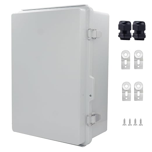 IP67 Waterproof Junction Box, ABS Plastic Electrical Enclosure by LuSumtly