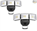 OREiN 2 Pack Motion Sensor Outdoor Flood Light, 30W 4500LM LED Security Light by OREiN