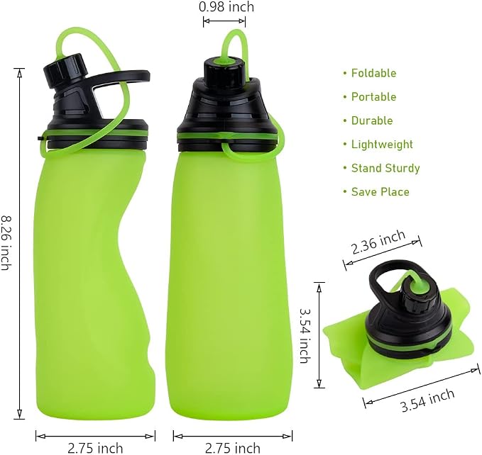 E-Senior Collapsible Water Bottle BPA Free - Image 2