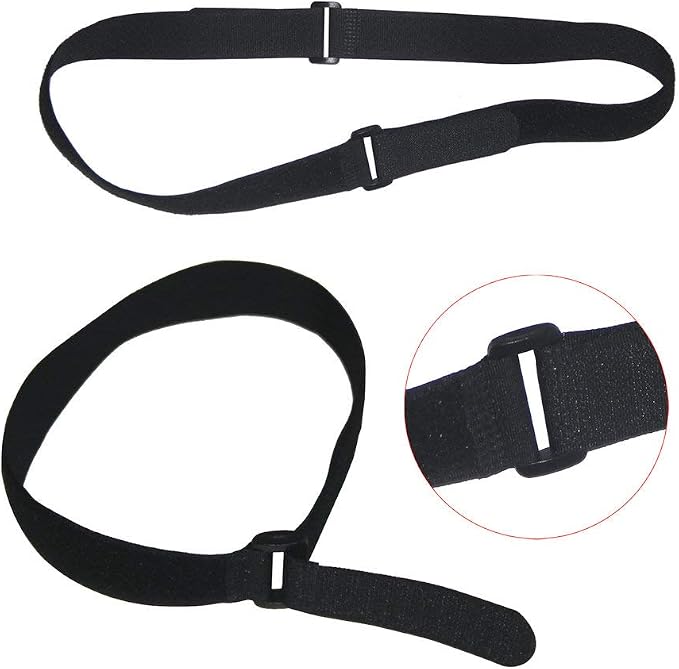 YiwerDer Reusable Fastening Cable Straps and Cable Ties Set 20 Pack, Adjustable - Image 4
