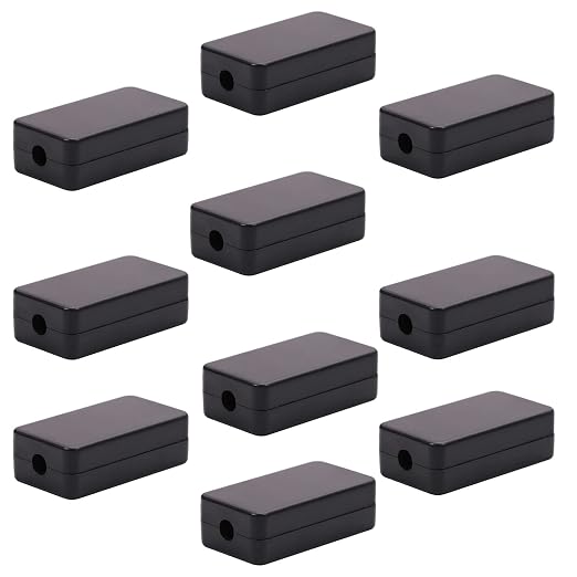 Auniwaig 10Pcs Electronic Project Junction Box Enclosure Plastic Arduino Case by Auniwaig
