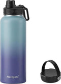 Navigate 40 oz Insulated Stainless Steel Sports Water Bottle by Navigate
