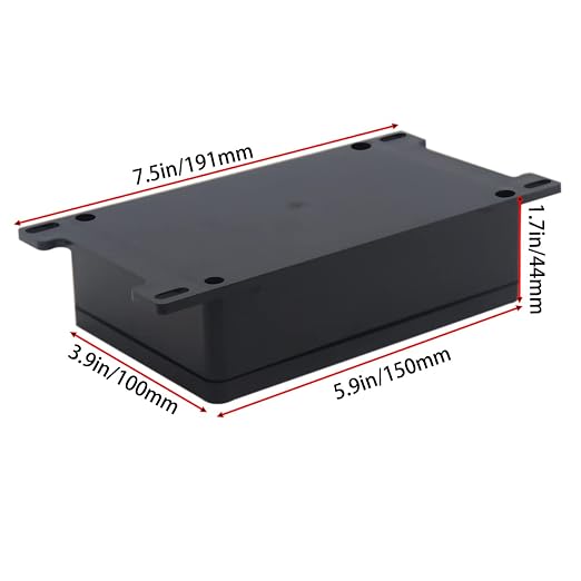 Watertight Junction Box, IP67 Waterproof Project Box Durable ABS Plastic - Image 2