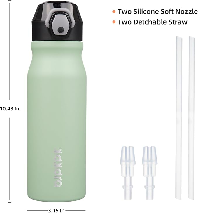 BJPKPK Insulated Water Bottle 25oz Stainless Steel Water Bottles - Image 4