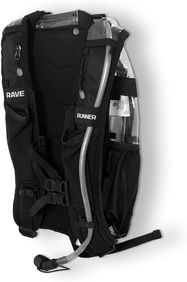 RAVERUNNER® Anti-Theft Hydration Backpack | Festival Approved Rave Backpack - Image 8
