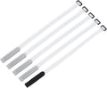 MECCANIXITY 5Pcs Reusable Battery Tie Down Straps, 0.8x20" White Nylon by MECCANIXITY