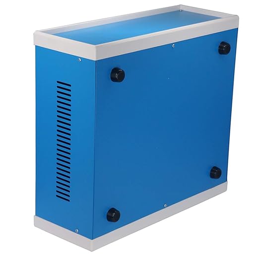 Zulkit Junction Box Blue Metal Project Box DIY Electric Enclosure Case - Image 5