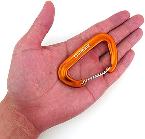 12kN 3.2"x2" Heavy-Duty Carabiner Clips - Image 3