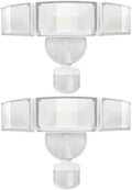 UME 2 Pack 5500LM LED Security Lights Motion Sensor Light Outdoor, 5000K by UME