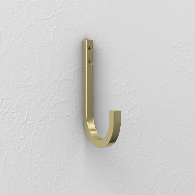 National Hardware N337-905 Reed Multi-Purpose Hook, Brushed Gold - Image 6