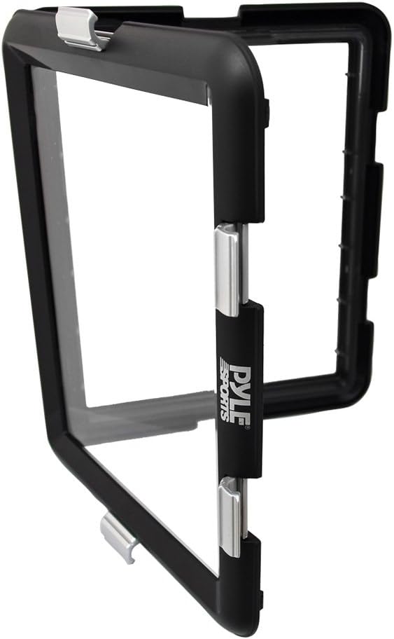 Pyle Universal iPad Waterproof Case, Marine Water Resistant IPX8 Outdoor Rugged - Image 2