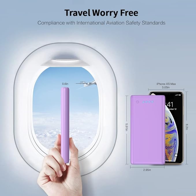 Ekrist Portable Charger Power Bank 25800mAh, Ultra-High Capacity Fast Phone - Image 3