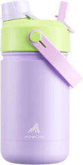 12 oz Stainless Steel Water Bottle by POWCAN