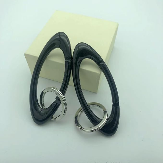 Y2K Cute Star Carabiner Keychain Cool Belt Loop Clip Starlight Heavy Duty - Image 5