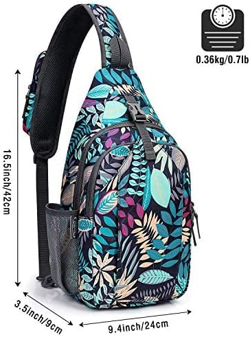 G4Free Sling Bag RFID Blocking Sling Backpack Crossbody Chest Bag Daypack - Image 4