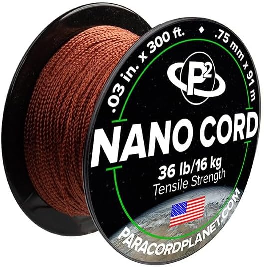 Paracord Planet Nano Cord –Lightweight Nylon Nano Paracord – Great by ParacordPlanet