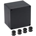 Junction Box IP65 Waterproof ABS Plastic Electrical Project Case Power Junction by Otdorpatio