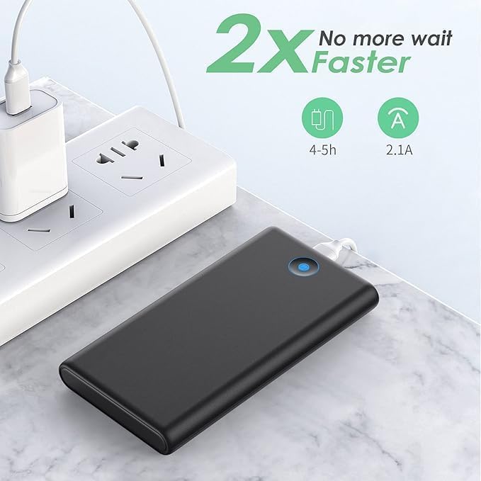 Portable Charger Power Bank 20000mAh, Ultra Slim Fast Charging Battery Pack - Image 4