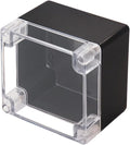 Project Box IP65 Waterproof Junction Box ABS Plastic Black Electrical Boxes DIY by Otdorpatio