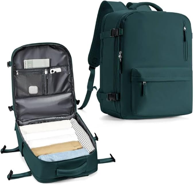 WONHOX Large Travel Backpack Carry on Flight Approved Laptop Work Business by WONHOX