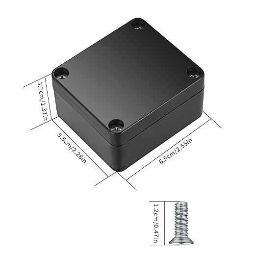 Project Box, IP65 Waterproof Electrical Project Case, ABS Plastic Dustproof - Image 2