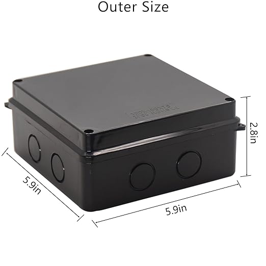 Project Box IP65 Waterproof Dustproof Junction Boxes ABS Plastic DIY Electronic - Image 2