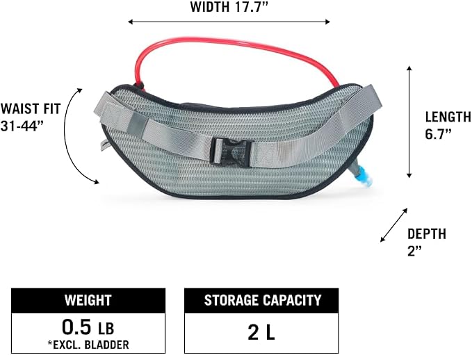 USWE Zulo Hydration Hip Pack - - Image 5
