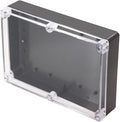 Project Box IP65 Waterproof Junction Box ABS Plastic Black Electrical Boxes DIY by Otdorpatio