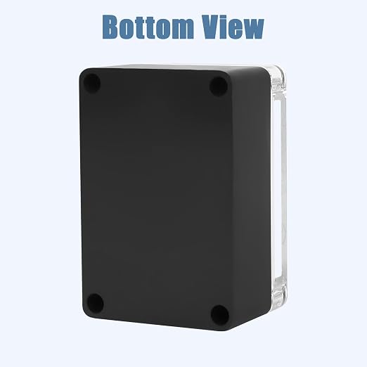 LeMotech Junction Box with Clear Cover IP65 Waterproof Project Box Dustproof - Image 4