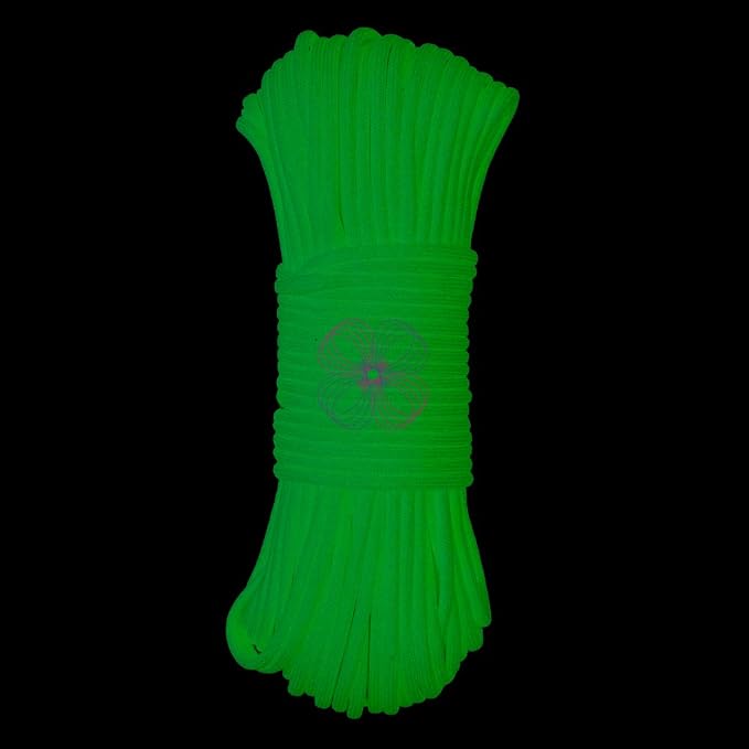 Craft County Glow in The Dark Zesty 21 Strand Luminous 550 Paracord – - Image 5