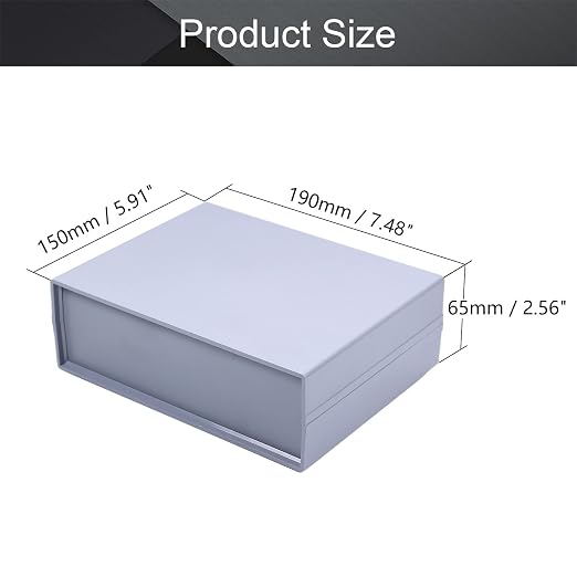 Fielect Junction Box Electrical Project Box ABS Plastic Project Box Enclosure - Image 2