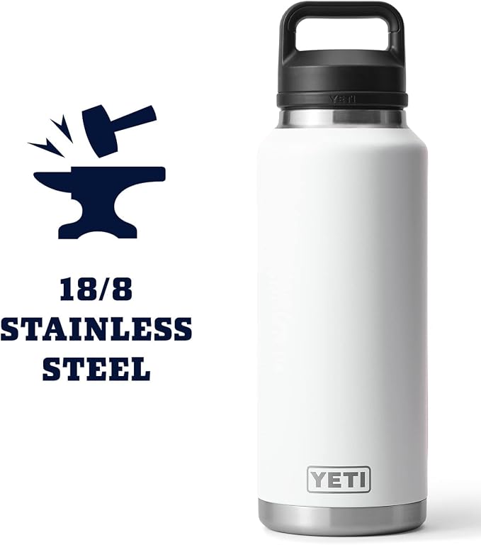 YETI Rambler 46 oz Bottle, Vacuum Insulated, Stainless Steel - Image 5