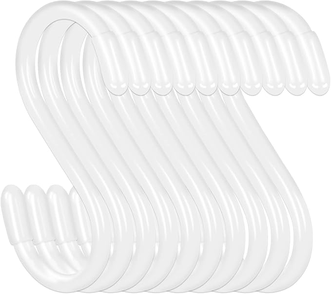 DINGEE 20 Pack Vinyl Coated S Hooks by DINGEEUtilityHook