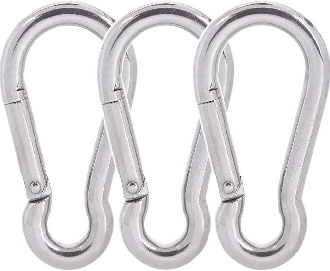 PROND Carabiner Clip, Heavy Duty Carabiner Clips, 316 Stainless Steel Carabiner by PROND