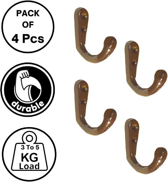 FAPBADRI Multipurpose Hooks, Used to Hang Clothes, Curtain Hold Backs, Colour - Image 5
