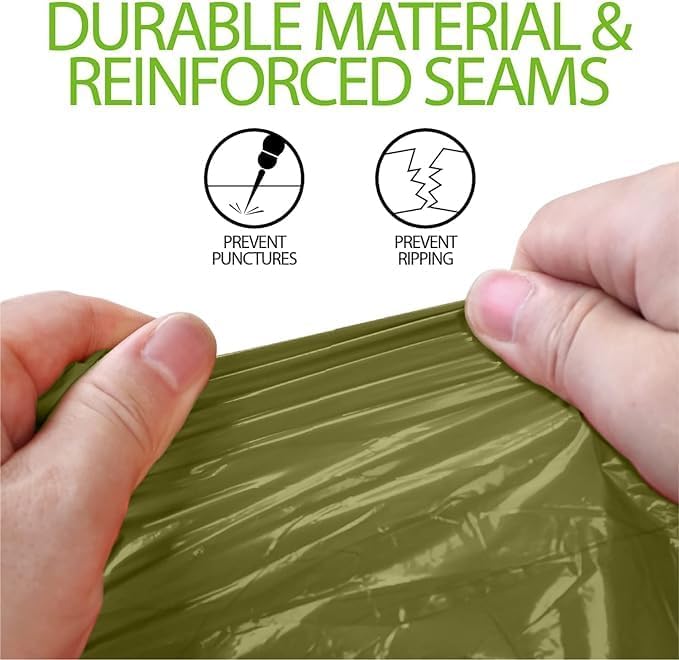 Emergency Survival Poncho Thermal Mylar Foil Coating Blanket - Image 2