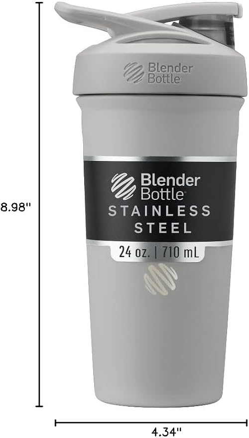 BlenderBottle Sport Insulated Stainless Steel Shaker Bottle - Image 7