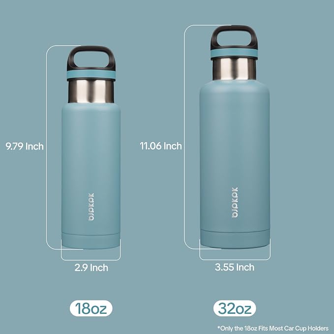BJPKPK Insulated Water Bottle 32OZ Stainless Steel Water Bottle - Image 3