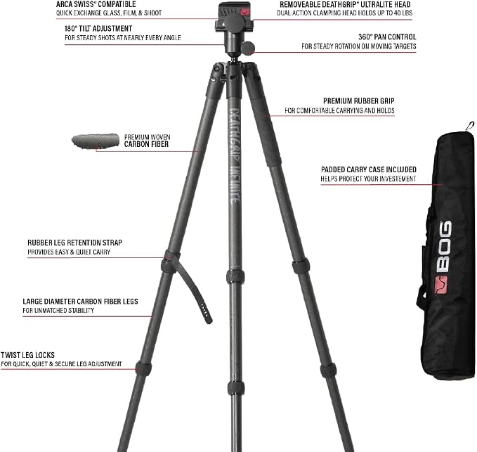 BOG DeathGrip Aluminum Tripod - Image 4