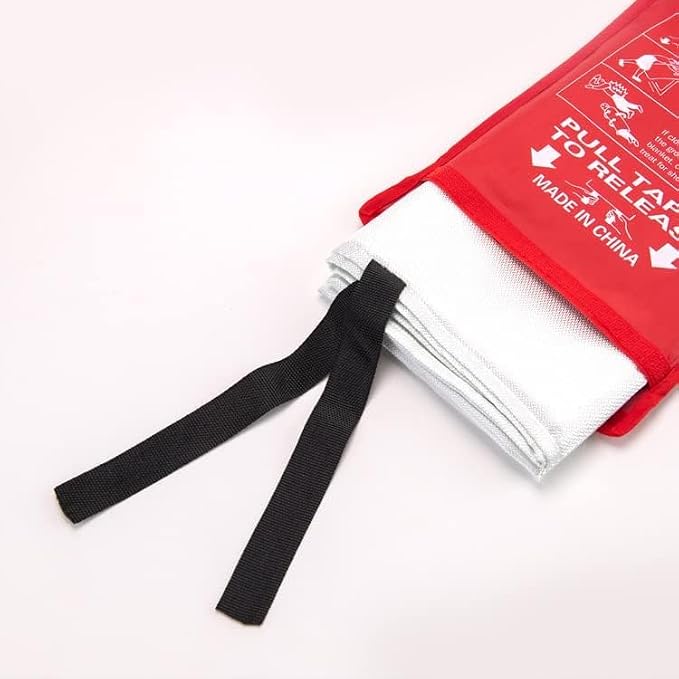 ISOP Fireproof Blanket Large 70 * 78 Inches Pack of 2 – Emergency Fire Blanket - Image 4
