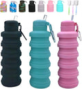 Collapsible water bottles 3 Pack by LIZADIN