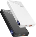 GENSROCK 2 Pack Portable Charger Power Bank 10000mAh, PD 22.5W Fast Charging by GENSROCK