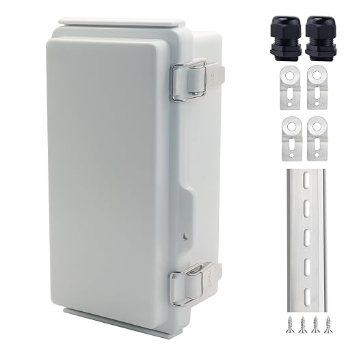 IP67 Waterproof Junction Box, ABS Plastic Electrical Enclosure by LuSumtly