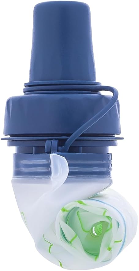 Aquabend Collapsible Soft Water Bottle Leakproof Bite Valve Reusable BPA-Free - Image 4