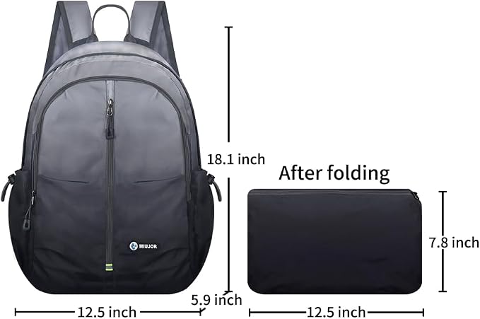 Lightweight Packable Foldable Backpack，Hiking backpack，Travel Backpack - Image 2